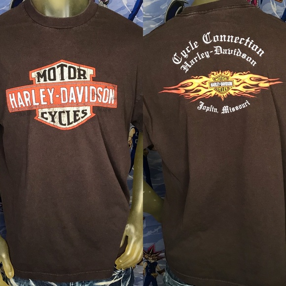 Harley-Davidson Other - Harley-Davidson 2004 Motorcycles Brown XL Shirt